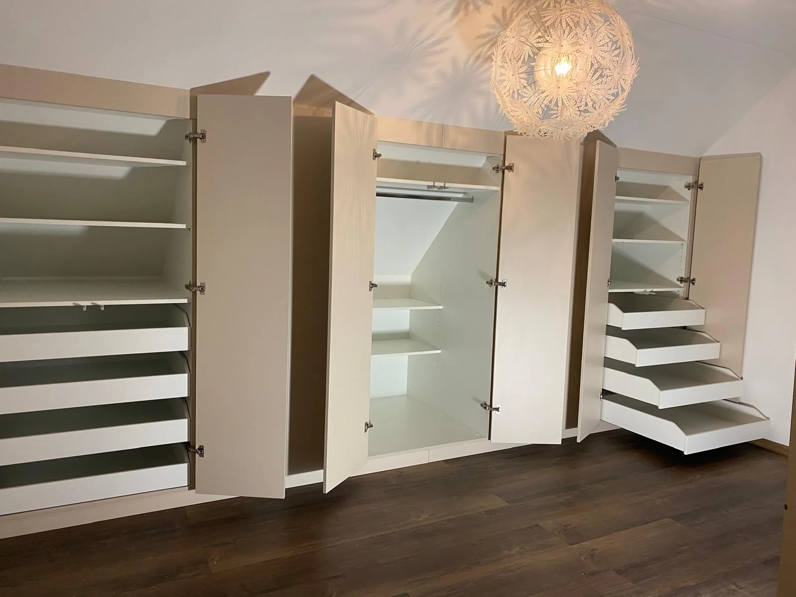 Innenausbau Projekt Schranksystem