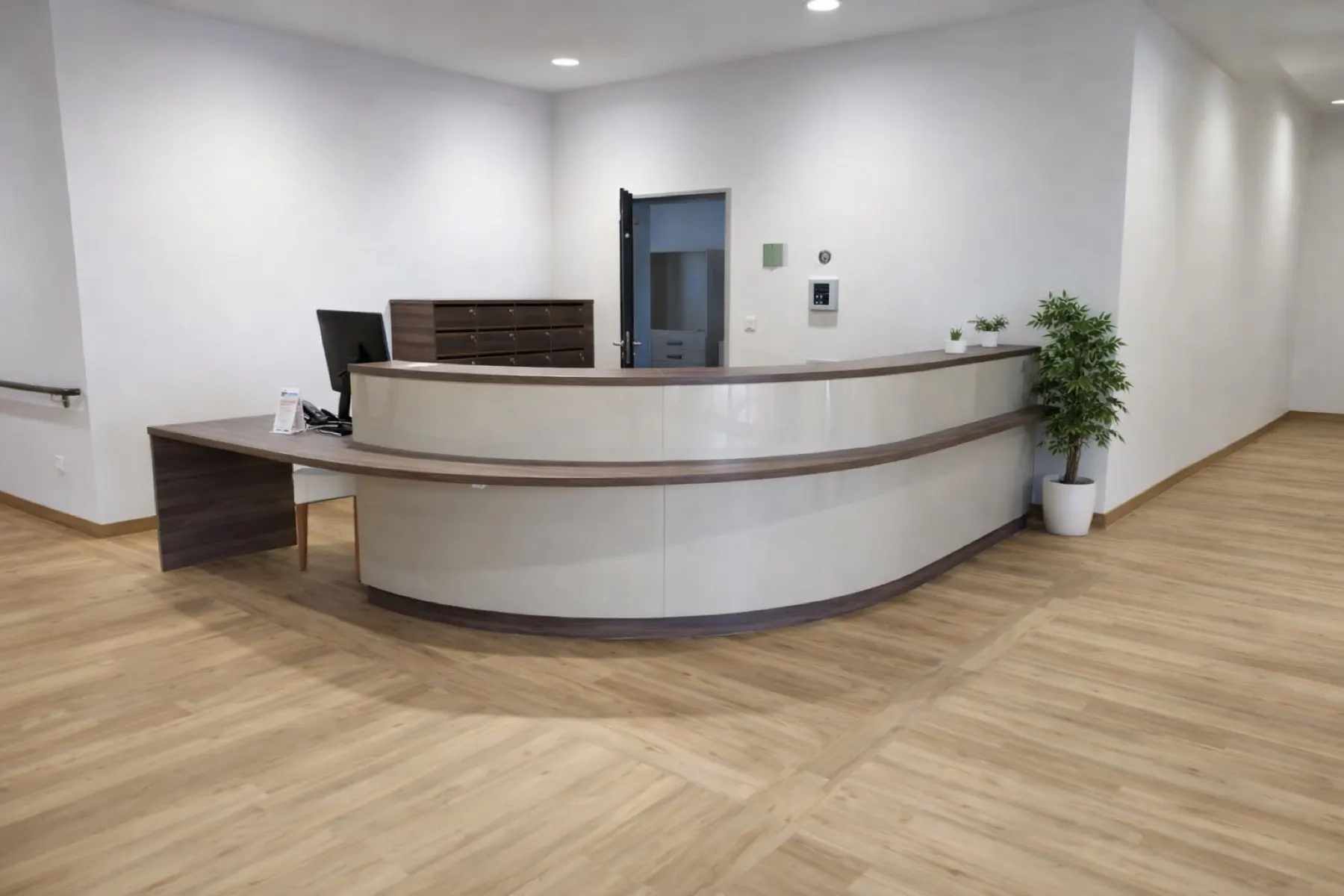 Referenzprojekt Empfangstresen