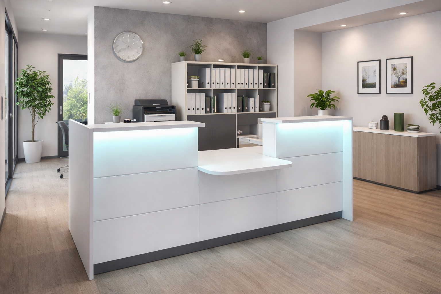 Referenzprojekt Tresenmontage